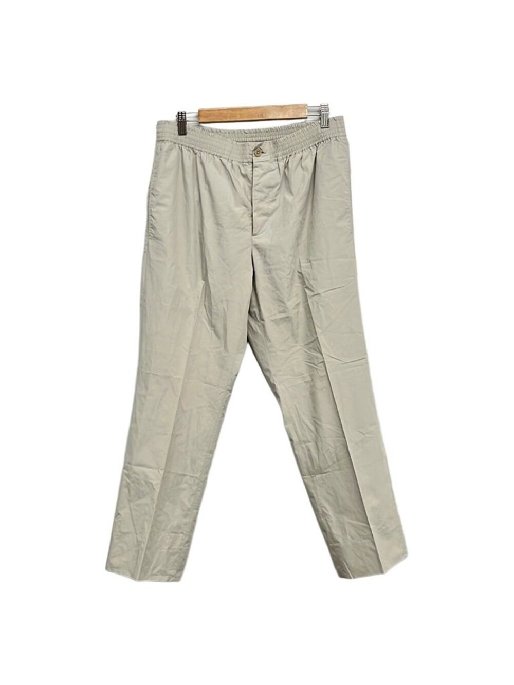 Hermes Pants M Light Gray Center Crease
